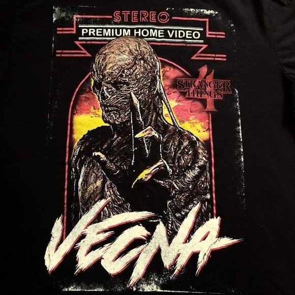 Netflix Stranger Things Vecna Graphic Tshirt - Picture 4 of 4